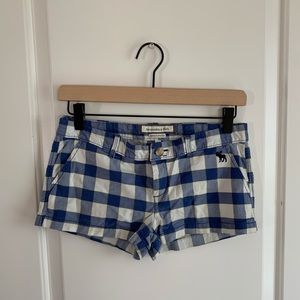 Abercrombie & Fitch Plaid Perfect Stretch Shorts